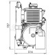 Compresor Cattani AC300 3 cilindros con secador